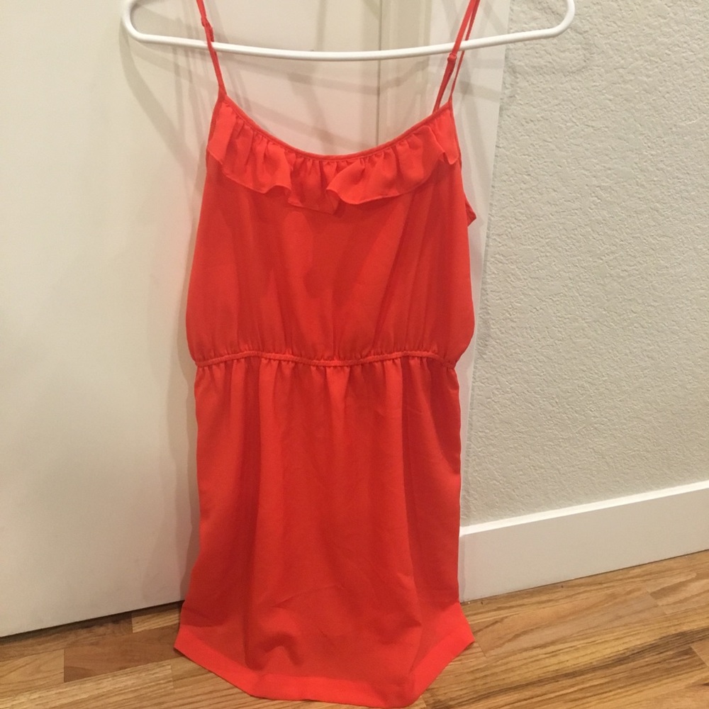 Forever 21 orange dress